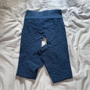 Blue print Leggings one size fits all